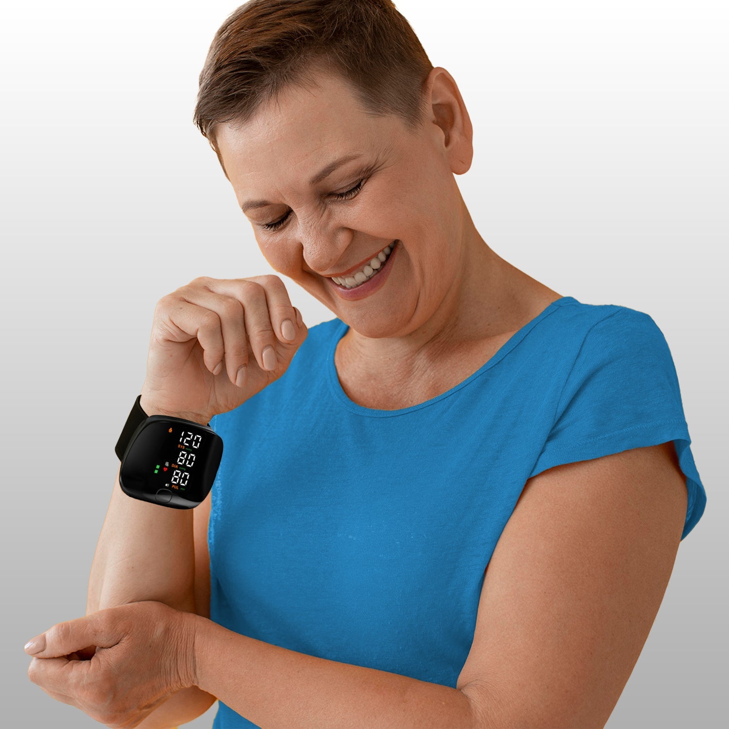 Smart Wrist Blood Pressure Monitor