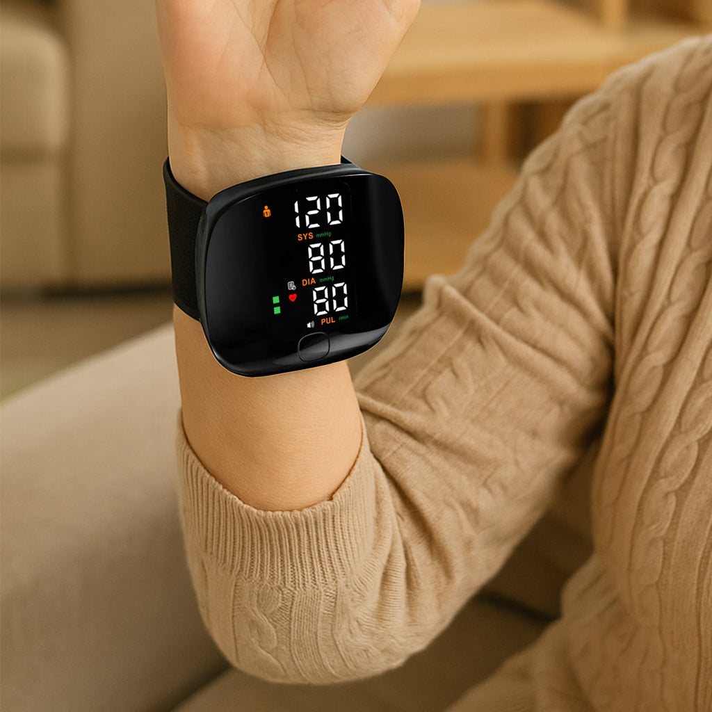 Smart Wrist Blood Pressure Monitor