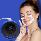 EMS facial massager for skin toning and rejuvenation