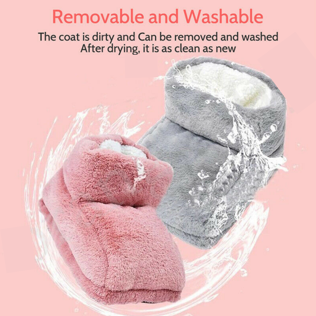 Plush Electric Foot Warmer
