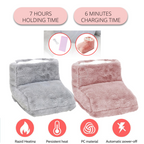 Plush Electric Foot Warmer