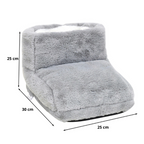 Plush Electric Foot Warmer