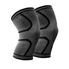 Knee brace compression sleeve for joint support and recovery