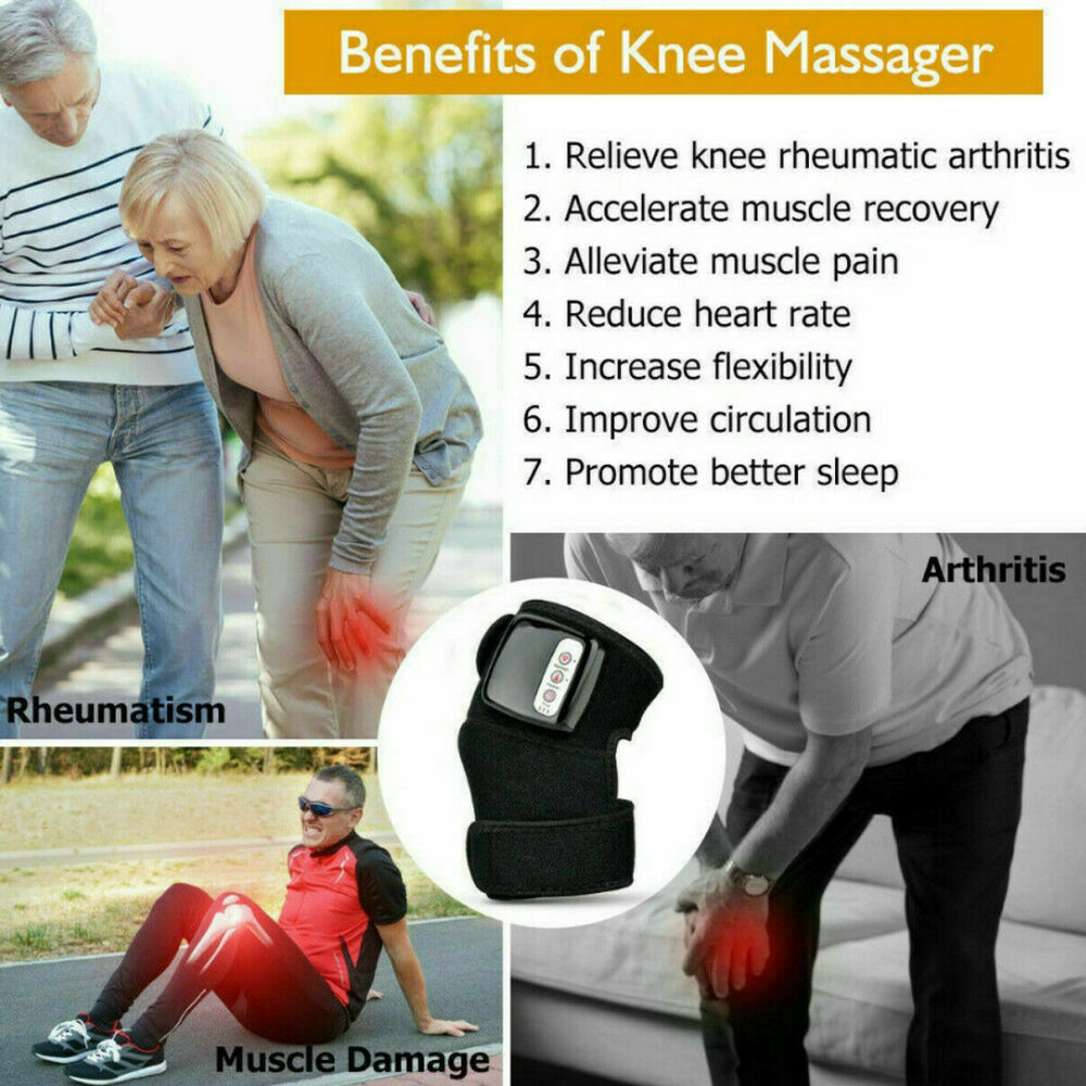 Rechargeable Heated Knee Therapy Massager