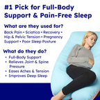 Full Body Comfort Support Pillow
