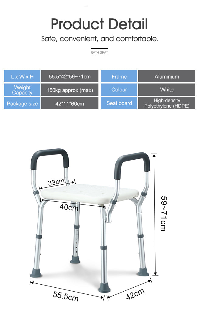 Adjustable Shower Chair