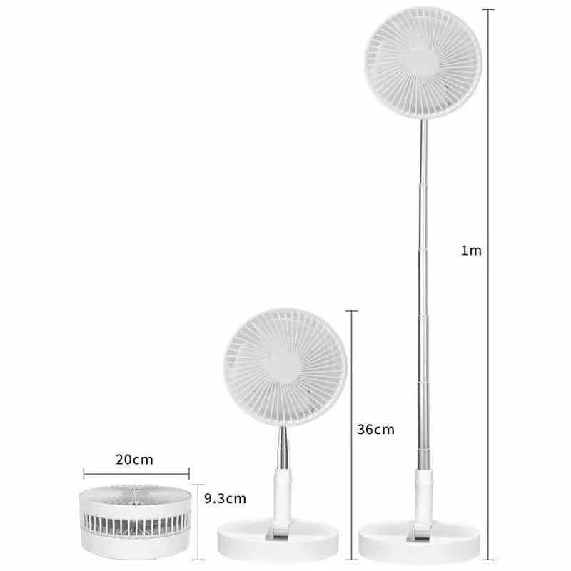 Rechargeable Portable Folding Fan