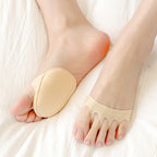 Five toe forefoot pads for bunion and toe alignment