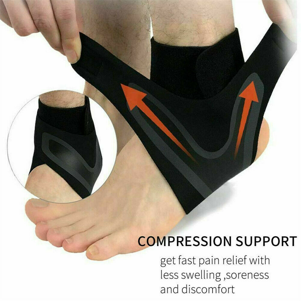 Unisex Plantar X Compression Ankle Wrap