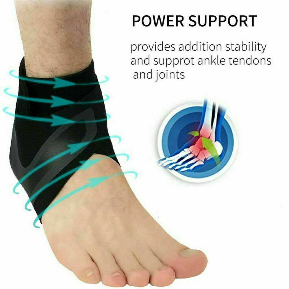 Unisex Plantar X Compression Ankle Wrap
