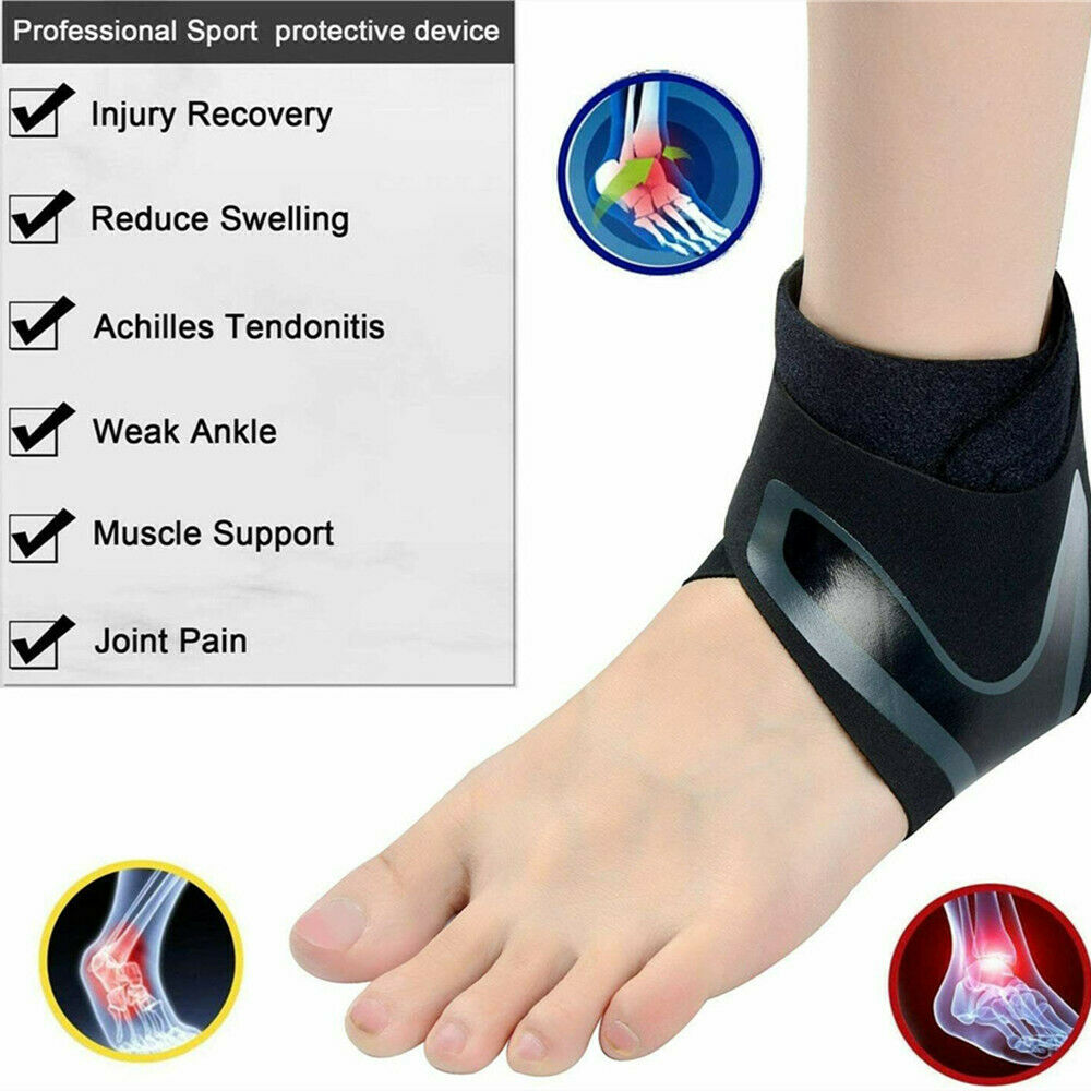 Unisex Plantar X Compression Ankle Wrap