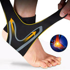 Unisex Plantar X Compression Ankle Wrap