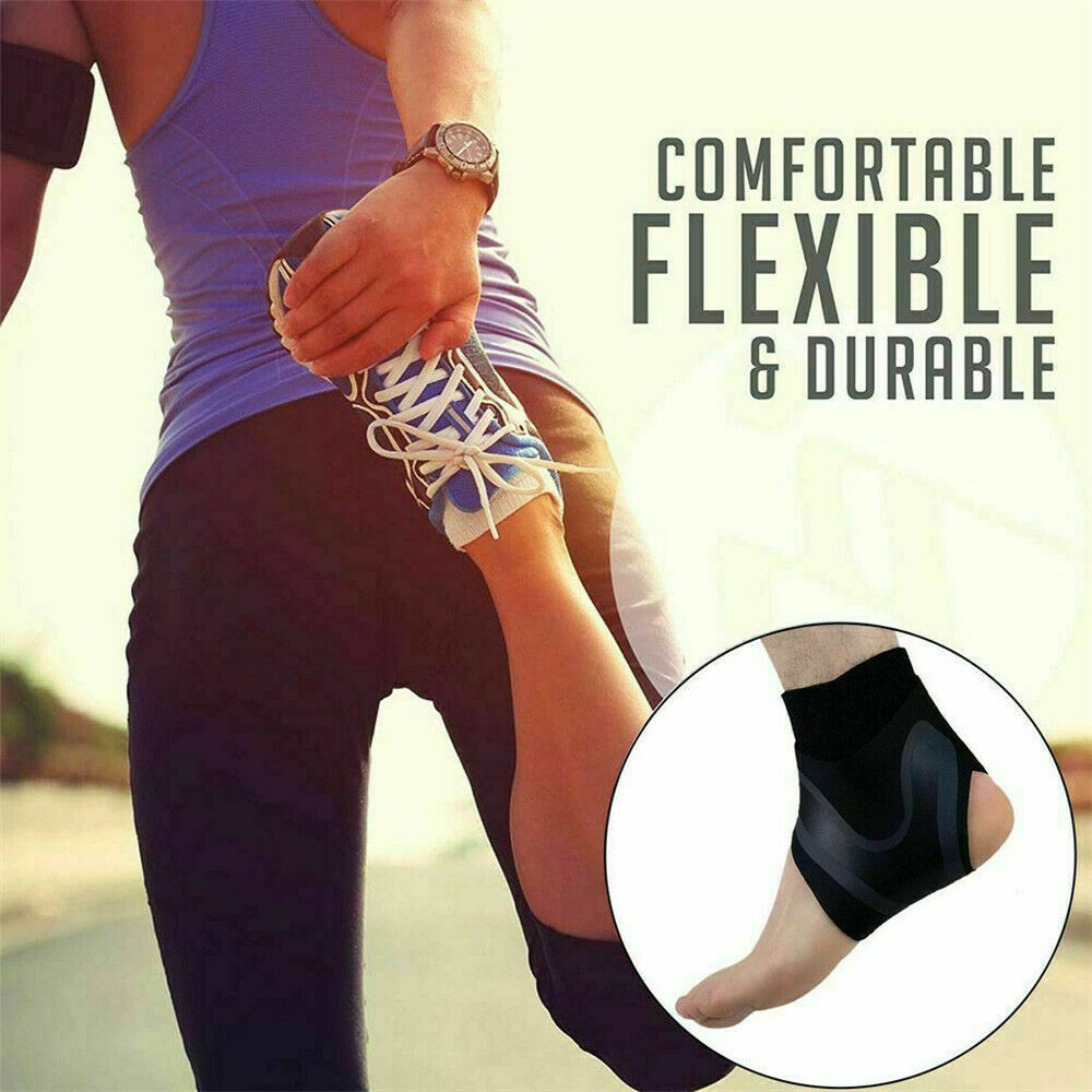 Unisex Plantar X Compression Ankle Wrap