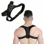 PostureEase Adjustable Back & Shoulder Support