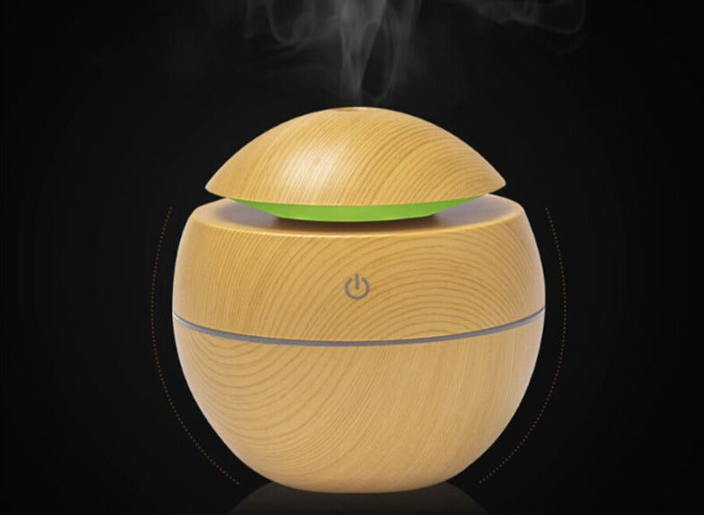 Mini Wood Grain Aromatherapy Diffuser