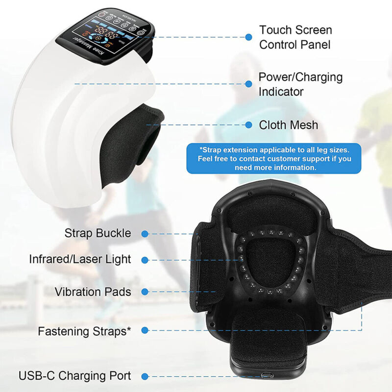Smart Infrared Knee Cap Massager