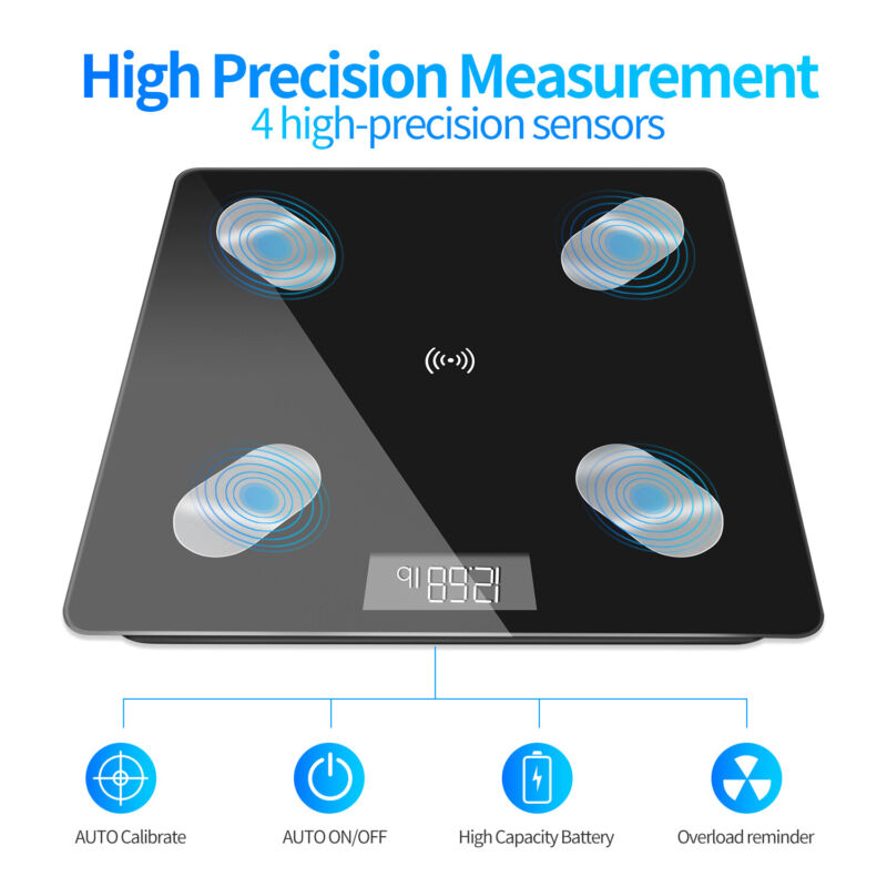 Full Body Smart Scale Wireless Bluetooth