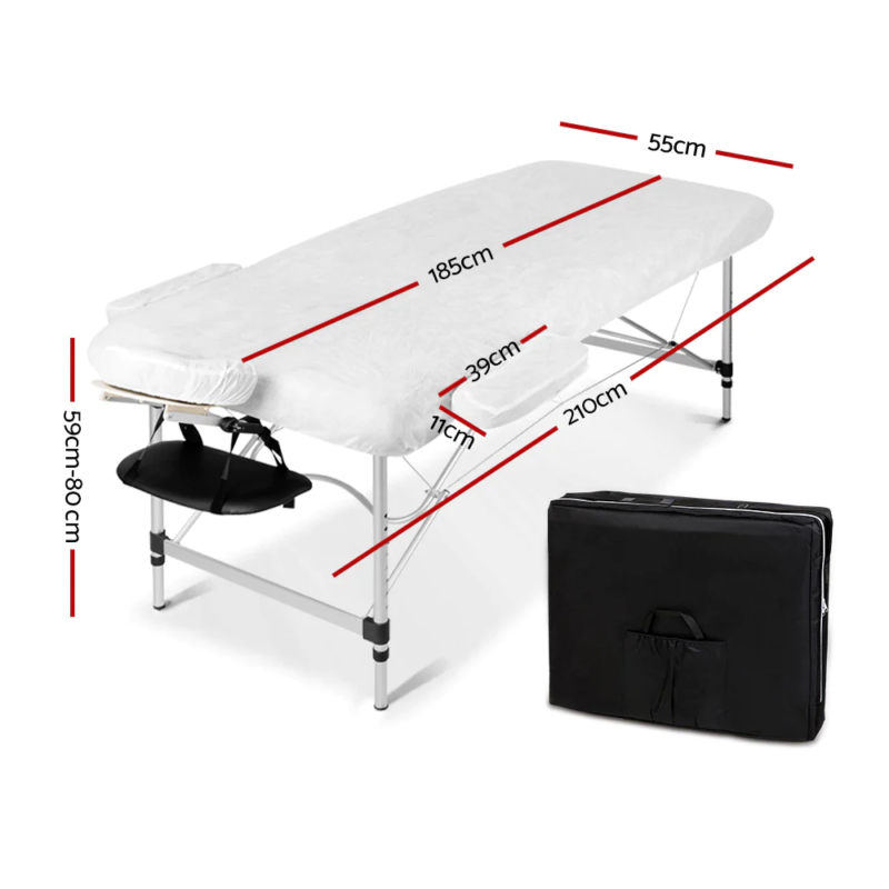 Portable Aluminium Frame Massage Table