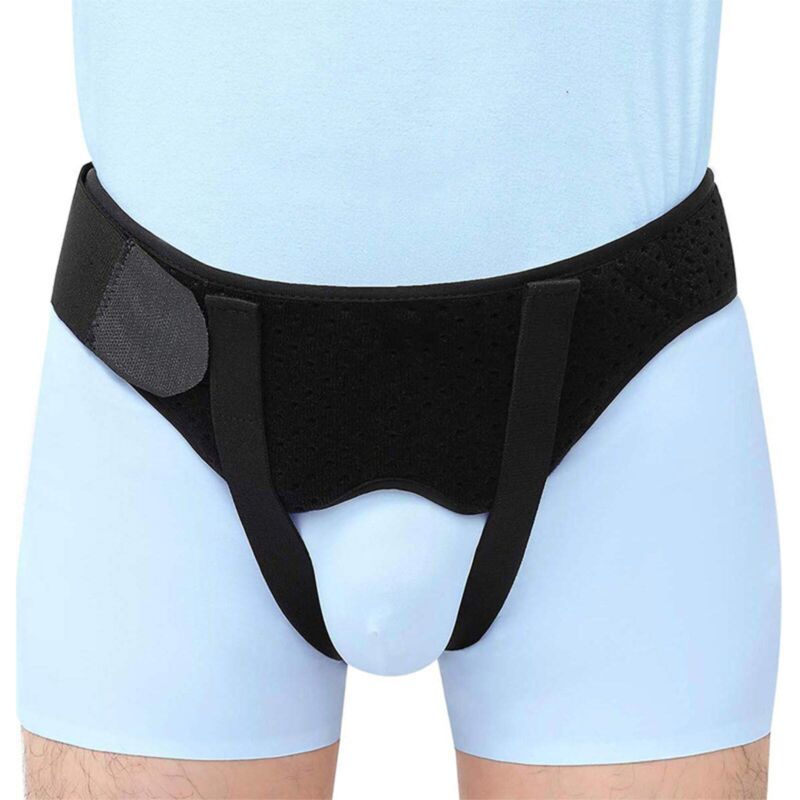 Hernia support belt for abdominal support and relief