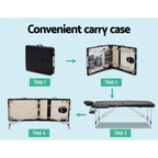 Portable Aluminium Frame Massage Table