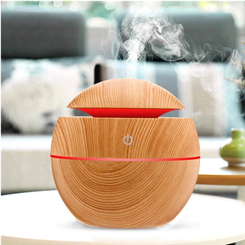 Mini Wood Grain Aromatherapy Diffuser