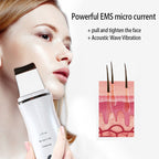 Ultrasonic Facial Skin Scrubber