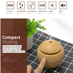 Mini Wood Grain Aromatherapy Diffuser