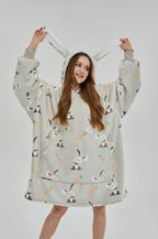 Oversized Winter Hoodie Blanket