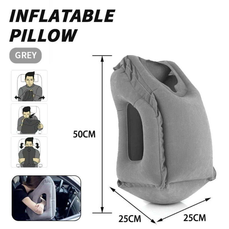 Inflatable Air Cushion Travel Pillow
