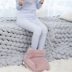 Plush Electric Foot Warmer